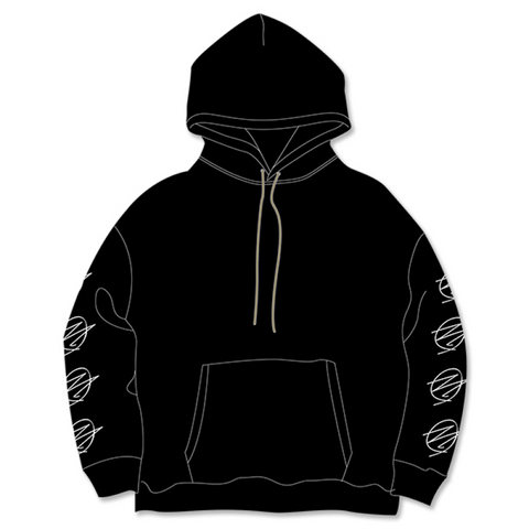 Graphic  Hoodie DOME Ver. Black