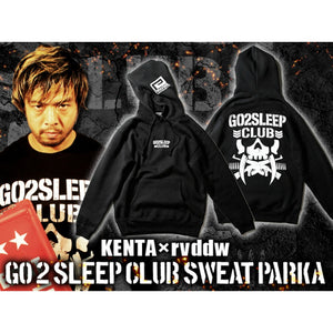 KENTA「GO 2 SLEEP CLUB SWEAT PARKA」