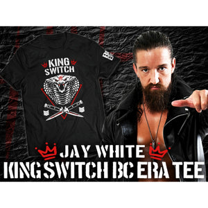 ジェイ・ホワイト「KING SWITCH BC ERA」Tシャツ